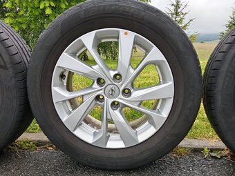 Originál ALU kola Hyundai Tucson R17 + letní pneu - 4
