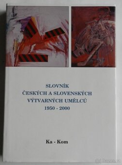 Kompletní sada Slovníku 21 dielna CR a SR vytv.umelcu od A-Z - 4