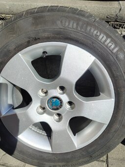 ALU disky originál Škoda 5x112 r15 - 4