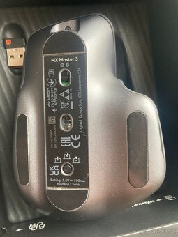 🖱️ Bezdrátová tichá myš Logitech MX Master 3 – Graphite - 4