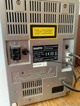 Audio minisystém Sanyo DC-DA 1400 M CD - 4