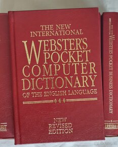 Výkladové slovníky Webster's Pocket (8 ks) - 4