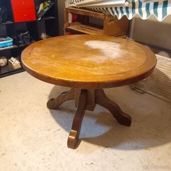 Masivní dubové  židle - 4 ks - 4