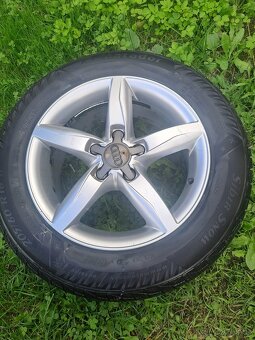 Alu kola 5x112 originál Audi 205/60 R16 - 4