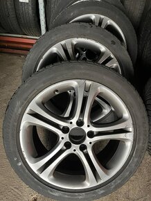 Prodám Al kola Mercedes B + letní pneu 225/45/17 - 4