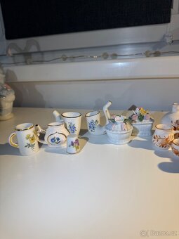 Sada porcelánových miniatur - 4