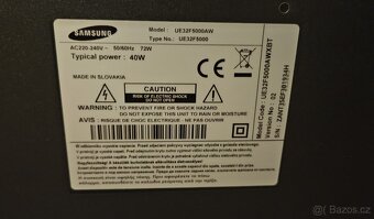 Televize Samsung UE32F5000AW - 4