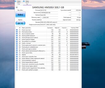 7x 500GB Sata do Notebooku bez vadných sektorů - 4