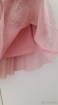 Růžová sukně s volánem Cropp - 4