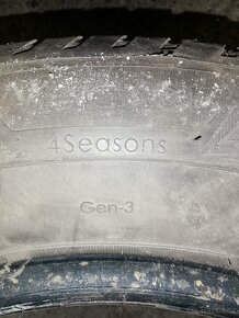 4x pneu 195/65 R15 celoroční 5-6mm zimní - 4