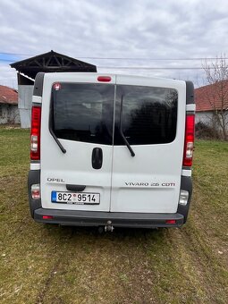 OPEL VIVARO LONG 2,5 CDTI-9.MÍST-2008-107KW-VELKÝ SERVIS - 4