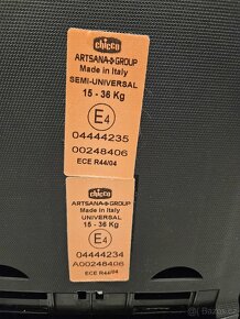 Autosedačka CHICCO OASYS 2-3 EVO 15-36 kg - 4