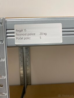 Regál 2 ks - 4