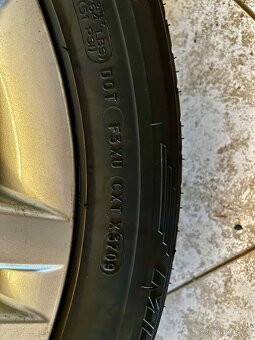 Originál alu disky BMW 245/50 R, letní - 4