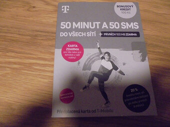 2x sim karta T-Mobile-cena za obě - 4