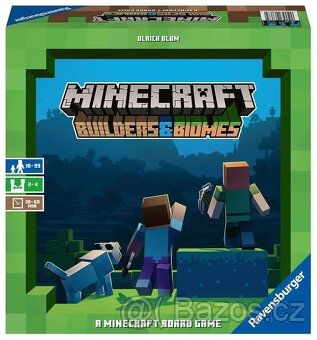Hra MINECRAFT Builders&Biomes + BOX - VŠE NOVÉ - 4