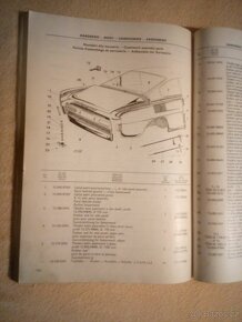 škoda 110R seznam náhradních dílů 1971 originál - 4