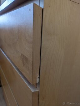 Komoda Ikea Malm a TV stolek Ikea Benno , 600 + 500 kc - 4