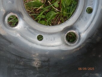 4xPlechové disky na CITROEN C2 14tky ET24  300kč všechny. - 4