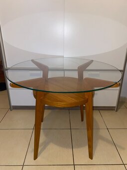 Retro konferenční stolek Jitona Soběslav 60.léta - 4