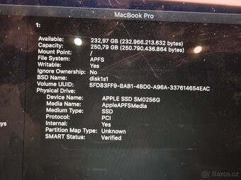 MacBook Pro 15" Mid 2015 i7 / 16GB / 250GB – funkční, - 4