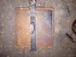 kamnová dvířka 22x22 na kachlová kamna - 4