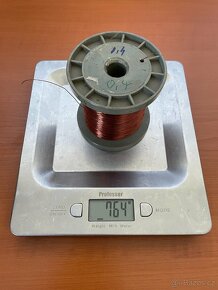 Měděný drát - různé průměry (0,12 až 1,06 mm) - 4
