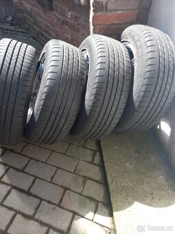 Alu kola Borbet 5×120 + Letní pneu 205/60 R16 - 4