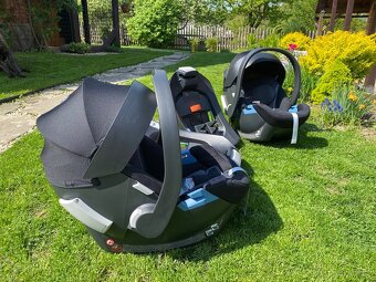 Prodám 2ks autosedačky Cybex Atom 5 0-13kg - 4