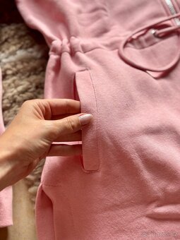 Krásná růžová měkká mikina Be You, nová s visačkou, L/XL - 4