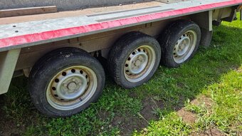 Prodám tří nápravový přepravník stavebních strojů 3500kg - 4