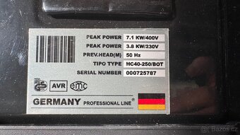 Prodám elektrocentrálu na 400V - 4