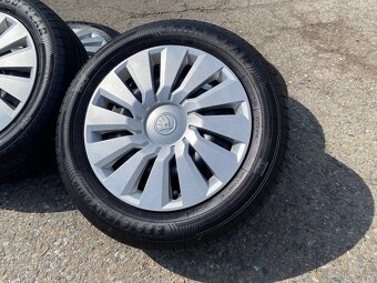 Sada originálních kol Škoda 5x100 r16, pneu 205/55 r16 - 4