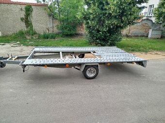 Sklopný přepravník vozidel Pongratz 1500kg - 4