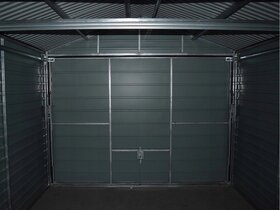 Plechová garáž Superline 3x5m, sedlová střecha - 4