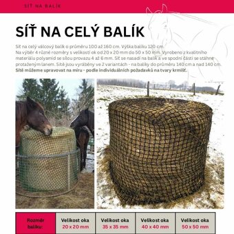 síť na seno pro koně - 4