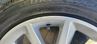 Alu kola 5x100 16" + letní pneu - 4