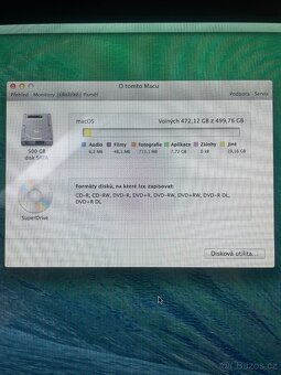 Apple iMac 21.5 2.5GHz, intel Core i5 - 4