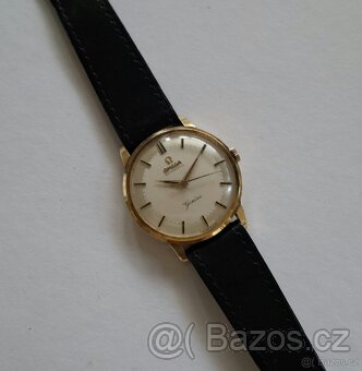 Zlaté náramkové hodinky Omega Genève Automatic 18K - 4