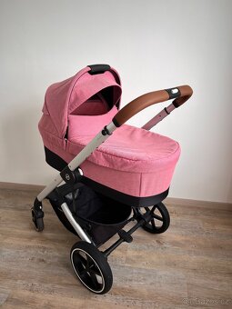 Kočárek Cybex Balios S Lux 2v1 Silver 2022 Magnolia pink - 4