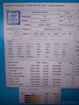 MSI B150, i5 6500,8GB DDR4 - 4