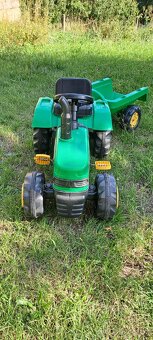 Šlapací traktor s vozíkem - 4