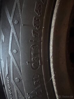 ZIMNÍ PNEU NEXEN 185/60/R15, PLECHOVÉ DISKY 5x100 - 4
