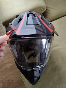 Enduro přilba NOX N312 Crow velikost XL - 4