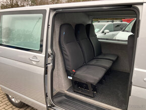 Volkswagen Transporter 2,0TDI 110KW LONG 5MÍST DSG AC+WEBA A - 4