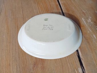 PORCELÁNOVÁ MÝDLENKA JACQUES PERGAY LIMOGES FRANCIE - 4