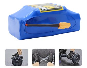 HOVERBOARD Li-ion BATERIE s BMS 36V/42V 4,4Ah 136x76x 60mm - 4