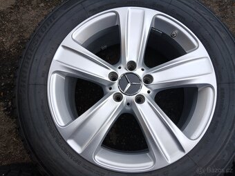 Prodám sadu Orig ALU kol Mercedes 235/60R18 zimní - 4