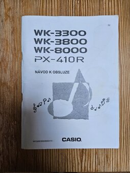 Klávesy CASIO WK-3300 - 4