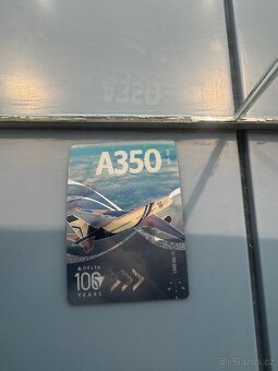 Delta trading card A350 - 4